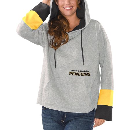 Pittsburgh Penguins Kobiety - Halftime Pullover NHL Bluza z kapturem