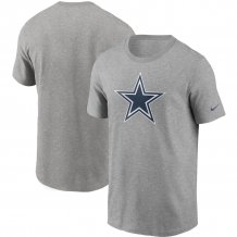 Dallas Cowboys - Primary Logo NFL Gray Tričko