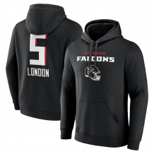 Atlanta Falcons - Drake London Wordmark NFL Mikina s kapucí