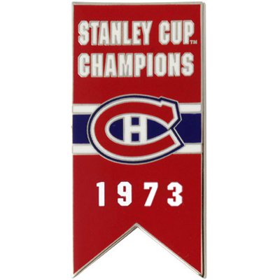 Montreal Canadiens - 1973 Stanley Cup Champs NHL Abzeichen