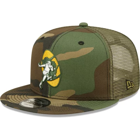 Green Bay Packers - Logo Trucker Camo 9Fifty NFL Cap