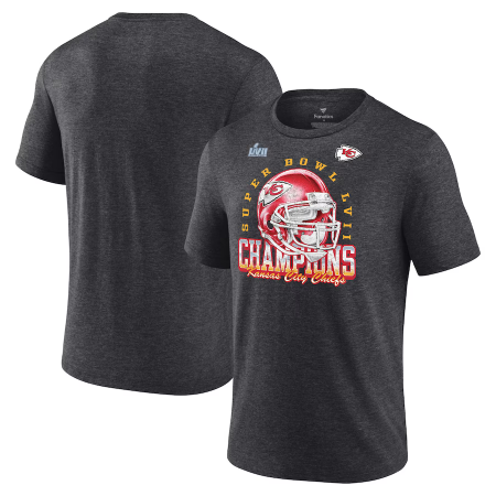 Kansas City Chiefs - Super Bowl LVII Champs Prime Tri-Blend NFL T-Shirt
