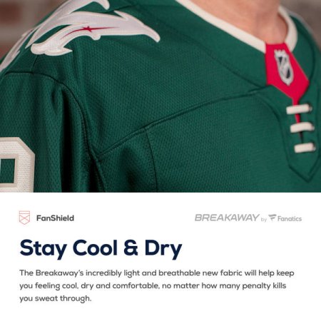 Minnesota Wild - Premier Breakaway NHL Jersey/Własne imię i numer - Wielkość: S