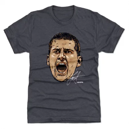 Denver Nuggets - Nikola Jokic Scream Navy NBA T-Shirt