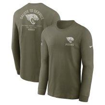 Jacksonville Jaguars - 2025 Salute To Service NFL Long Sleeve T-Shirt