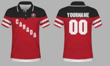 Kanada - Sublimiert Fan Polo Tshirt