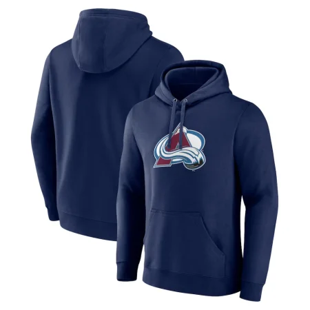 Colorado Avalanche - Primary Logo Navy NHL Bluza z kapturem