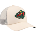 Minnesota Wild - Foam Front Cream NHL Czapka - Wielkość: regulowana