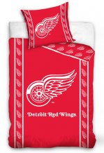 Detroit Red Wings - Stripes NHL Ložní povlečení