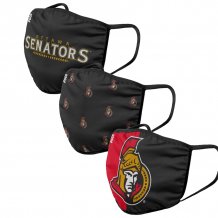 Ottawa Senators - Sport Team 3-pack NHL Gesichtsmaske