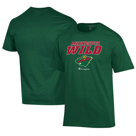 Minnesota Wild - Champion Jersey NHL Logo NHL T-Shirt