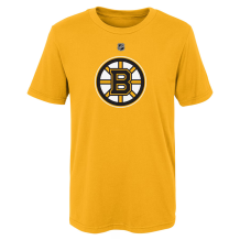 Boston Bruins Detské - Primary Logo Gold NHL Tričko