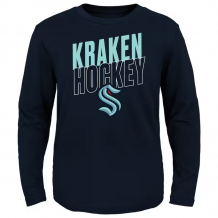 Seattle Kraken Youth - Showtime NHL Long Sleeve T-Shirt