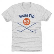 Edmonton Oilers - Connor McDavid Sticks NHL T-Shirt