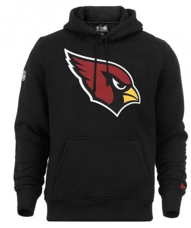 Arizona Cardinals - Team Logo Black NFL Mikina s kapucí