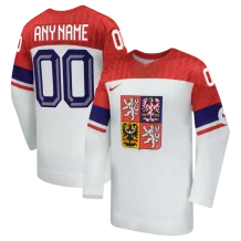 Czechy Nike IIHF Official Jersey/Własne imię i numer