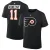 Philadelphia Flyers - Travis Konecny Stack Black NHL T-Shirt