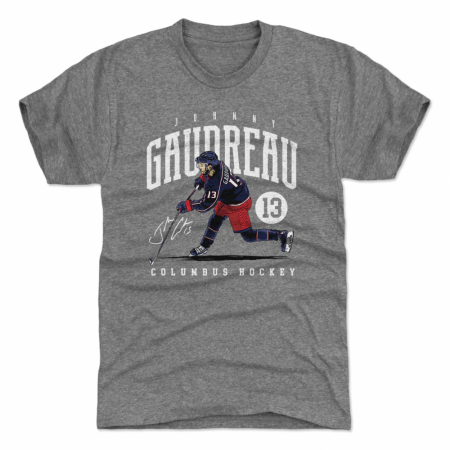 Colombus Blue Jackets - Johnny Gaudreau Game NHL T-Shirt