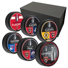 Florida Panthers - 2024 Stanley Cup Champions NHL Six-Puck Set