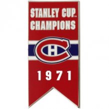 Montreal Canadiens - 1971 Stanley Cup Champs NHL Pin