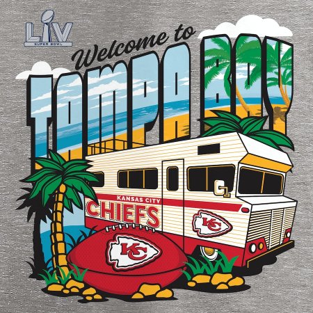 Kansas City Chiefs - Super Bowl LV Vacation NFL T-Shirt