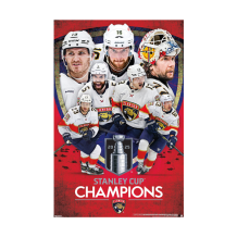 Florida Panthers - 2025 Stanley Cup Champions NHL Poster