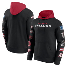 Atlanta Falcons - Patched Out NFL Mikina s kapucí