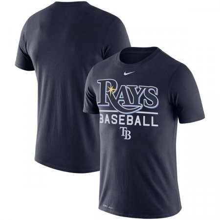 Tampa Bay Rays - Wordmark Practice Performance MLB T-Shirt