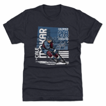 Colorado Avalanche - Cale Makar State Navy NHL T-Shirt