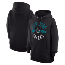 San Jose Sharks Dámske - City Graphic NHL Mikina s kapucňou