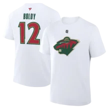 Minnesota Wild - Matthew Boldy White NHL Koszułka
