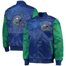 Seattle Seahawks - Throwback Satin Varisty NFL Jacket