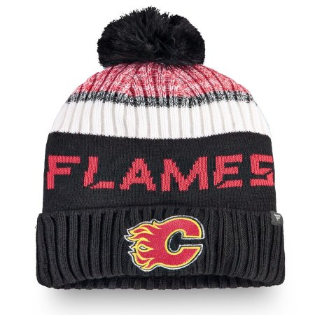 Calgary Flames - Authentic Pro Rinkside Goalie NHL Zimní Čepice