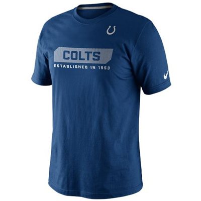 Indianapolis Colts - Team Issue Wordmark NFL Tričko - Velikost: S/USA=M/EU
