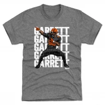 Cleveland Browns - Myles Garrett Repeat Gray NFL T-Shirt