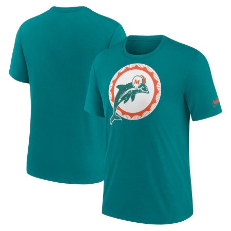Miami Dolphins - Rewind Logo NFL Tričko - Velikost: M/USA=L/EU