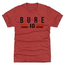 Vancouver Canucks - Pavel Bure Font Red NHL T-Shirt