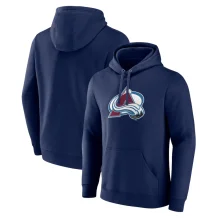 Colorado Avalanche - Primary Logo Navy NHL Mikina s kapucňou