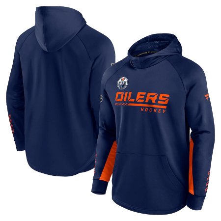 Edmonton Oilers - Authentic Pro Raglan NHL Mikina s kapucňou