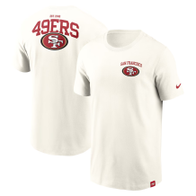 San Francisco 49ers - Blitz Essential Cream NFL Tričko