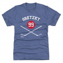 New York Rangers - Wayne Gretzky Sticks Blue NHL Shirt