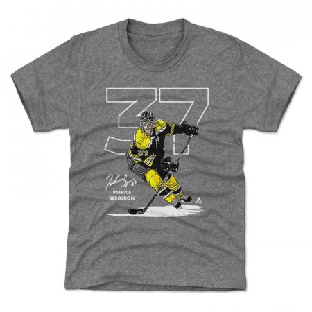 Boston Bruins Youth - Patrice Bergeron Outline NHL T-Shirt