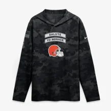Cleveland Browns - 2026 Salute To Service Lightweight NFL Mikina s kapucí