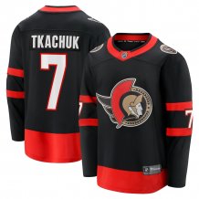 Ottawa Senators - Brady Tkachuk Breakaway Home NHL Jersey