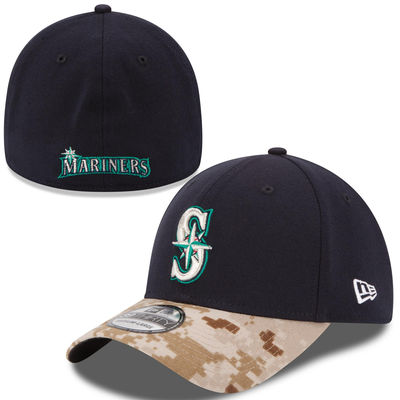 Seattle Mariners - Memorial Day On-Field 39THIRTY MLB Hat