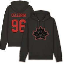 Kanada Hockey Macklin Celebrini Black Sweatshirt