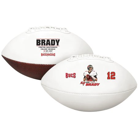 Tampa Bay Buccaneers - Tom Brady Wilson Authentic NFL Football