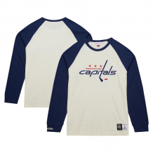 Washington Capitals - Legendary Slub Raglan NHL Mikina Tričko s dlhým rukávom
