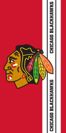 Chicago Blackhawks - Belt Stripe NHL Ręcznik plażowy