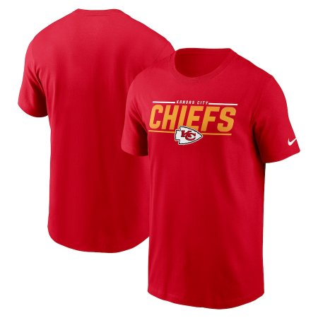Kansas City Chiefs - Team Muscle Red NFL Tričko